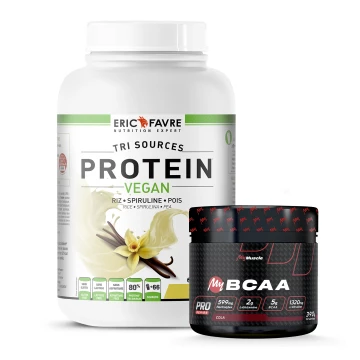 Pack Protéines Vegan + My BCAA