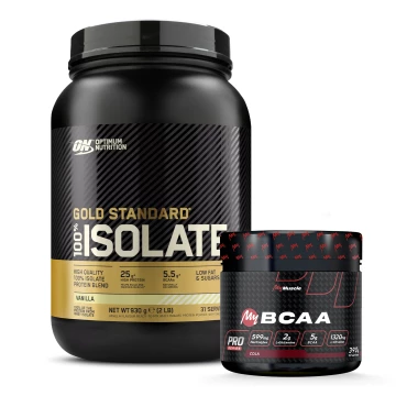 Pack Gold Standard Isolate + My BCAA