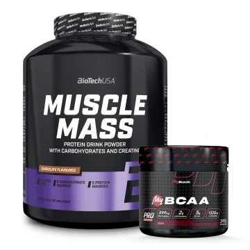 Pack Muscle Mass + My BCAA