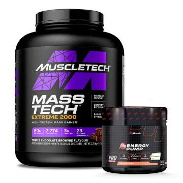 Pack Mass-Tech Extreme 2000 + My Energy Pump