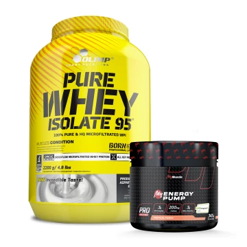 Pack Pure Whey Isolate 95 + My Energy Pump