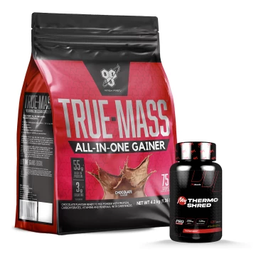 Pack True-Mass-All-In-One Gainer + My Thermo Shred