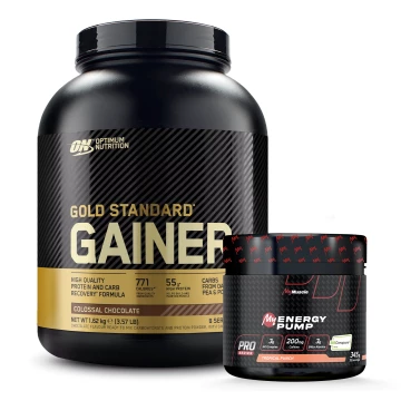 Pack Gold Standard Gainer + My Energy Pump