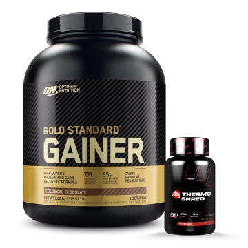 Pack Gold Standard Gainer + My Thermo Shred