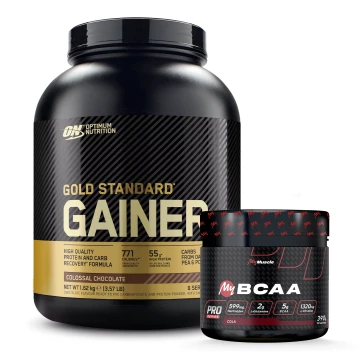 Pack Gold Standard Gainer + My BCAA