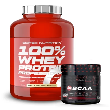 Pack 100% Whey Protein Professional + My BCAA