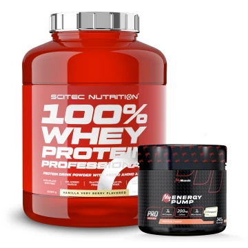 Pack 100% Whey Protein Professional + My Energy Pump