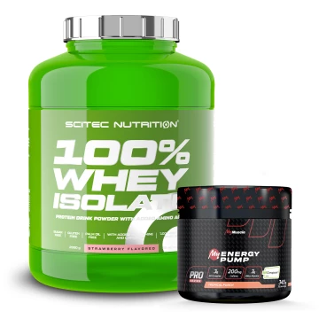 Pack 100% Whey Isolate + My Energy Pump