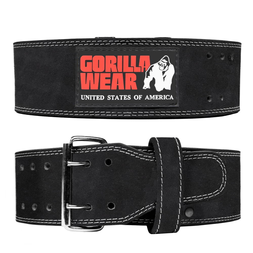 4 Inch Leather Lifting Belt - Gorilla Wear