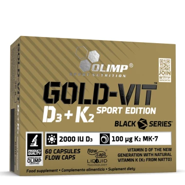 Gold Vit D3+K2 Sport Edition - Olimp Sport Nutrition